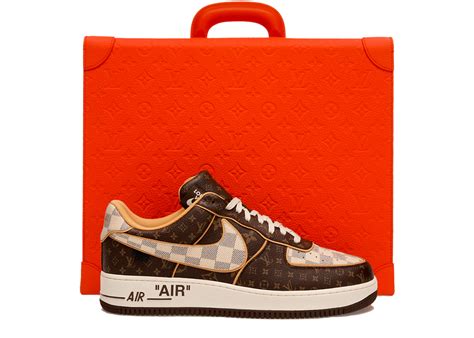 nike air force 1 low louis vuitton monogram|general release lv air force 1.